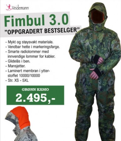 Veidemann Fimbul 3.0 Høst.