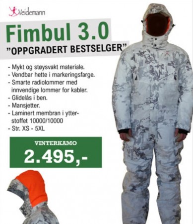 Veidemann Fimbul 3.0 Vinterkamo.