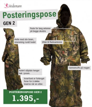Veidemann Posteringspose Gen.2 Høst/Vinter
